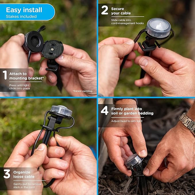 Enbrighten Vibe Eternity Garden Lights, Extension Only, Not - Image 6