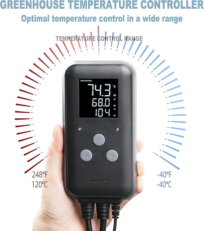 DIGITEN Heat Mat Thermostat Waterproof Temperature Controller DTC315 Greenhouse - Image 5