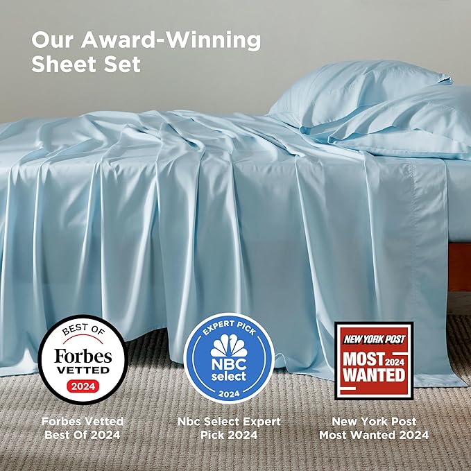 Bedsure King Size Sheets Set, Cooling Sheets - Image 2
