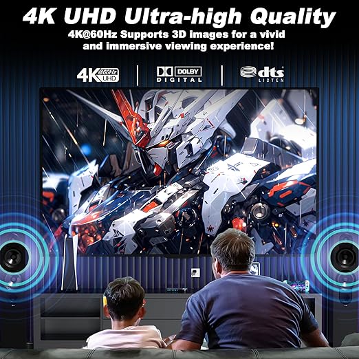 JCHICI 4K HDMI Switch 5x1 with Remote - Image 2