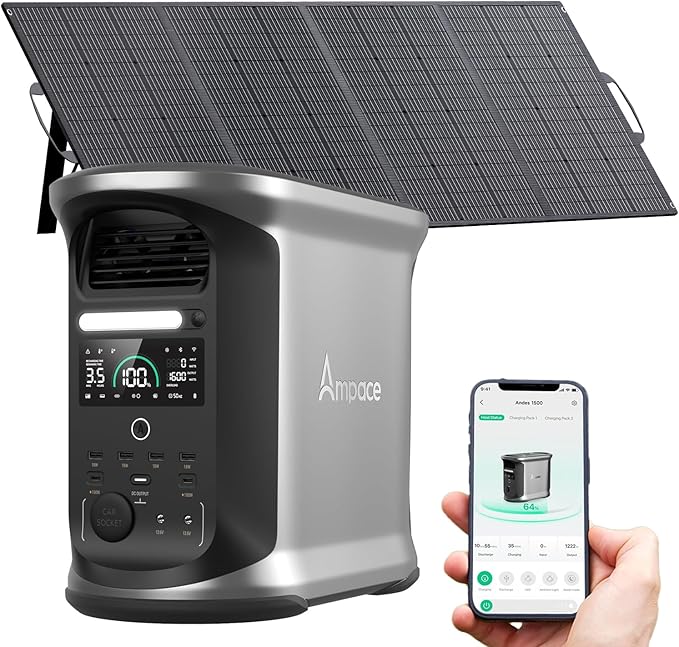 AMPACE Andes 1500 Portable Power Station by Unknown