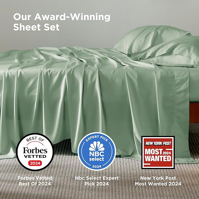 Bedsure King Size Sheets Set, Cooling Sheets - Image 2