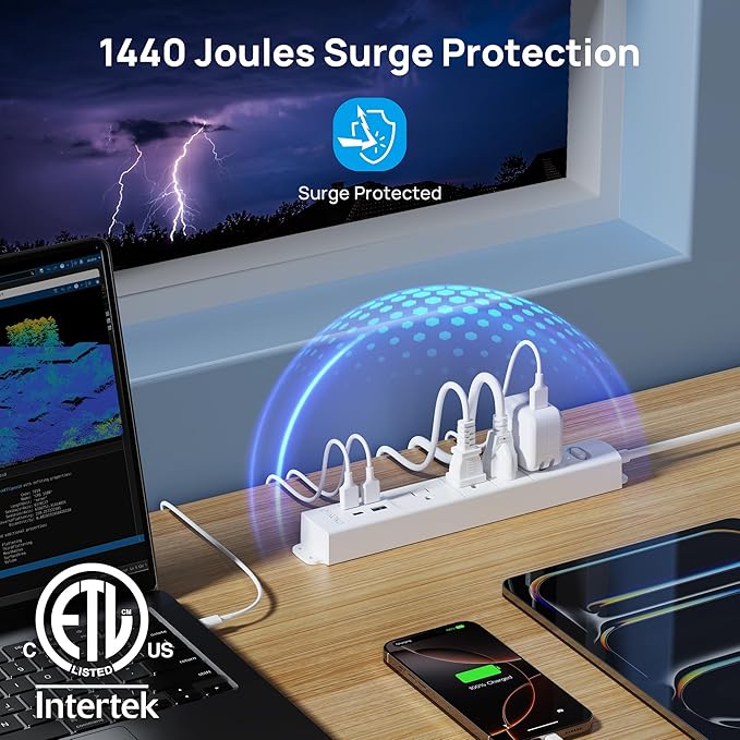 TROND Surge Protector Power Strip - Image 6