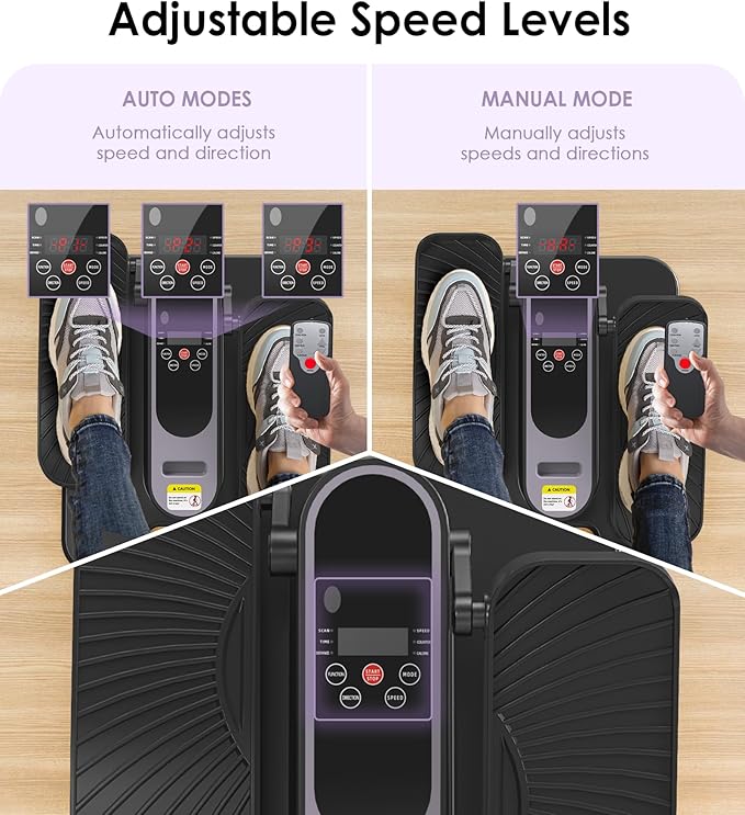 Under Desk Elliptical Machine for Senior Mini Elliptical Leg Exerciser - Image 6