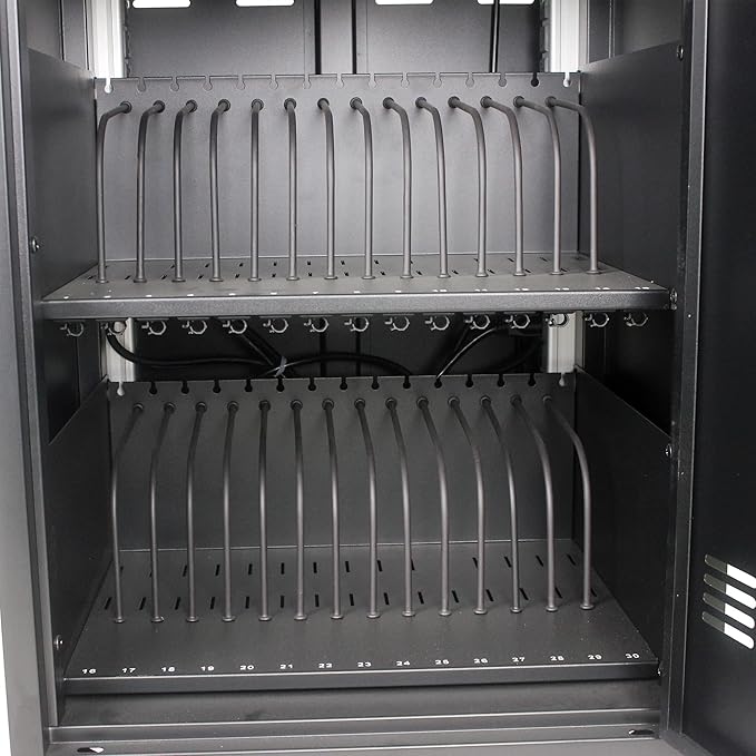 35 Bay Charging Cart for Laptops and Tablets Up to 16.3-inch, Mobile Charging - Image 6