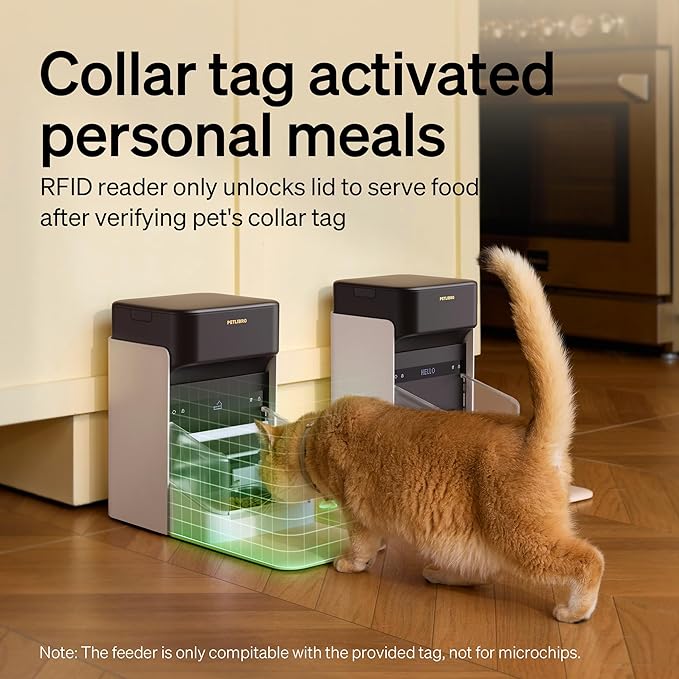 PETLIBRO RFID Automatic Cat Feeder, Collar Tag Activated Personal Meals - Image 4