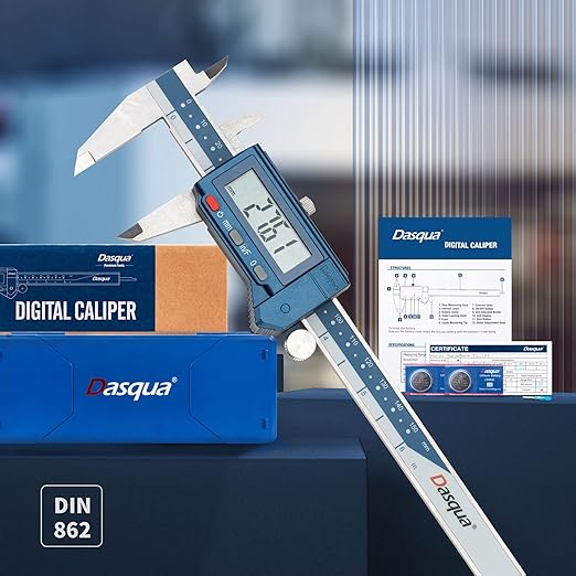 Dasqua 6" Digital Caliper Stainless Steel - Image 4