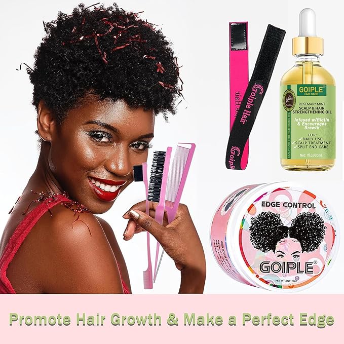 WOZUTUNT Edge Control Wax, Hair Styling Product, Strong Hold Non-greasy Edge - Image 6
