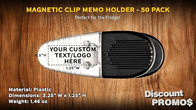 50 Magnetic Memo Holders Set - Image 4
