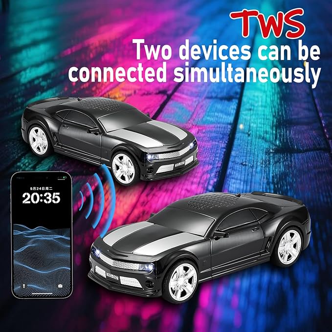 WSTER WS-592 Supercar Design Bluetooth Replica Speaker – Portable Car Model - Image 5