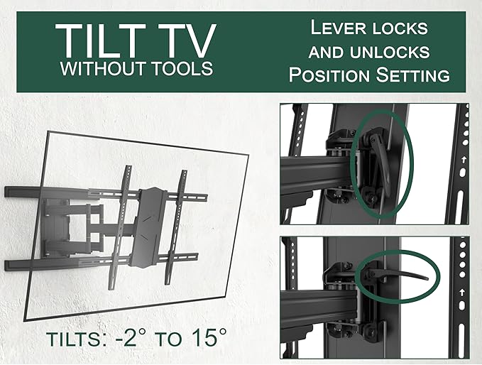 ynVISION.DESIGN Heavy Duty TV Wall Mount - Image 4