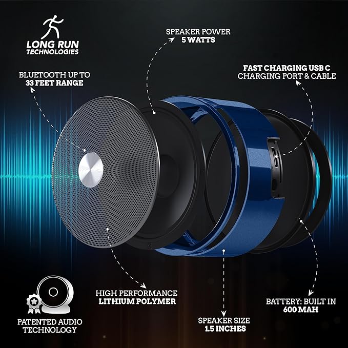 Long Run Technologies Paired Bluetooth Speakers - Image 7