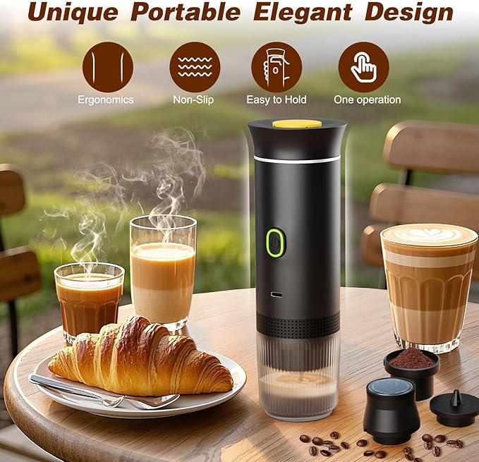 Portable Battery Espresso Coffee Maker - Image 7