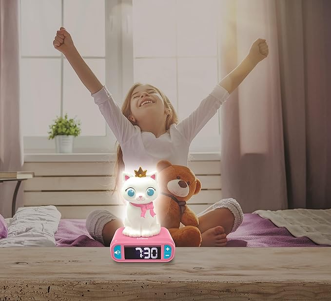 LEXiBOOK - Kitten Digital Alarm Clock - Image 4