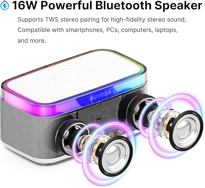 AUVODA S300 Portable Bluetooth Speaker - Image 3