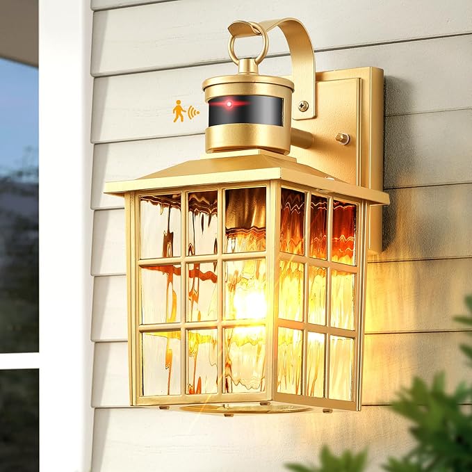 VIANIS Porch Lights Outdoor, Modern Outside Motion Sensor Lights by VIANISLIGHTING