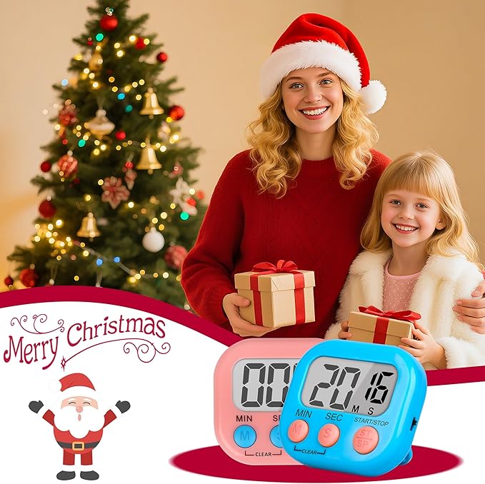 ZILLEEN Classroom Timer for Kids Teachers 12 Pack Digital Timers - Image 5