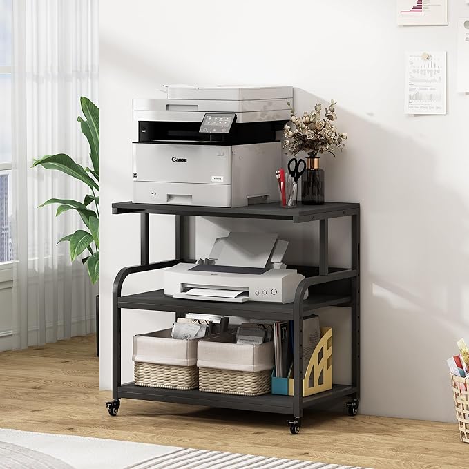 Fannova 32.3" x 18.9" Extra Large Printer Stand Table - Image 7