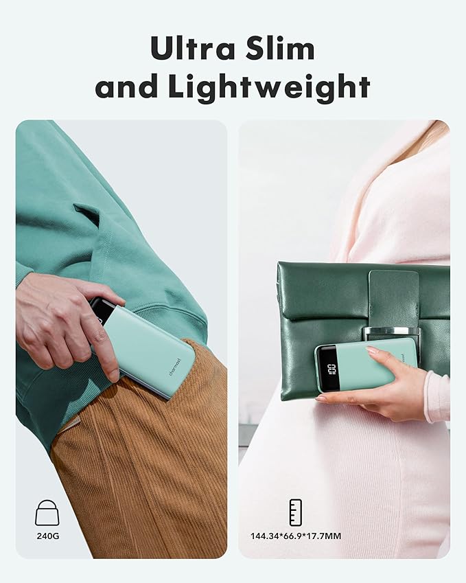 charmast Portable Charger with Built in Cables, Power Bank with Cords Wires - Image 3