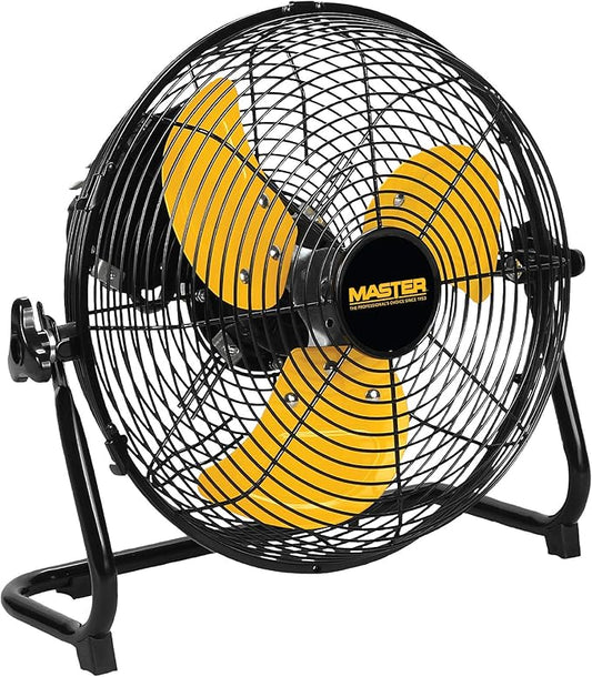 Master Professional 12 inch High Velocity Powerful Direct Drive Steel Floor Fan by MasterPROFESSIONAL