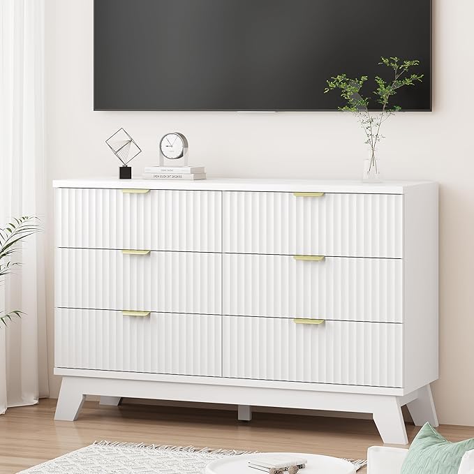 Fluted Dresser for Bedroom - Image 7