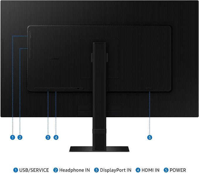 SAMSUNG 27-Inch ViewFinity S7 Series 4K UHD High Resolution Monitor - Image 9