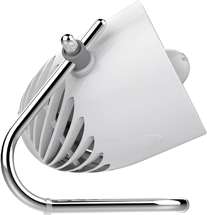 Vornado Pivot Personal Air Circulator, Desk Fan, Ice White - Image 6