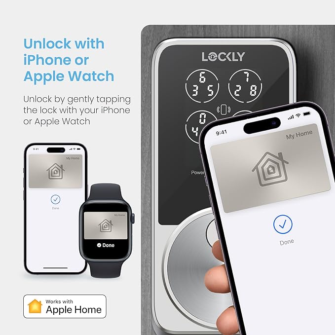 Lockly PIN Genie Pro Zeno Series Smart Lock, Keyless Entry Door Lock - Image 4