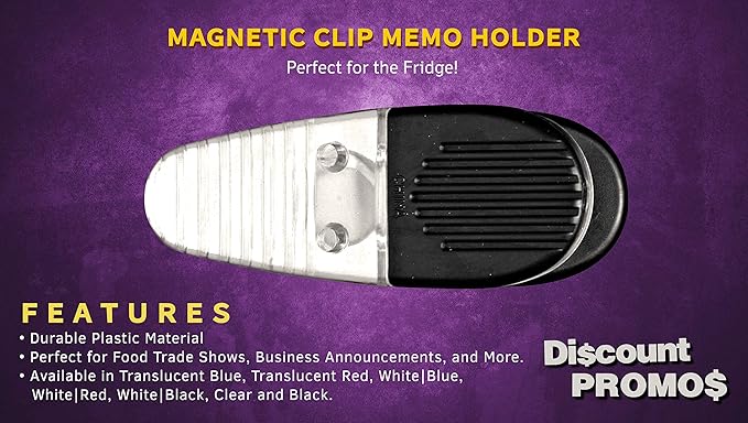 10 Magnetic Memo Holders Set - Image 2