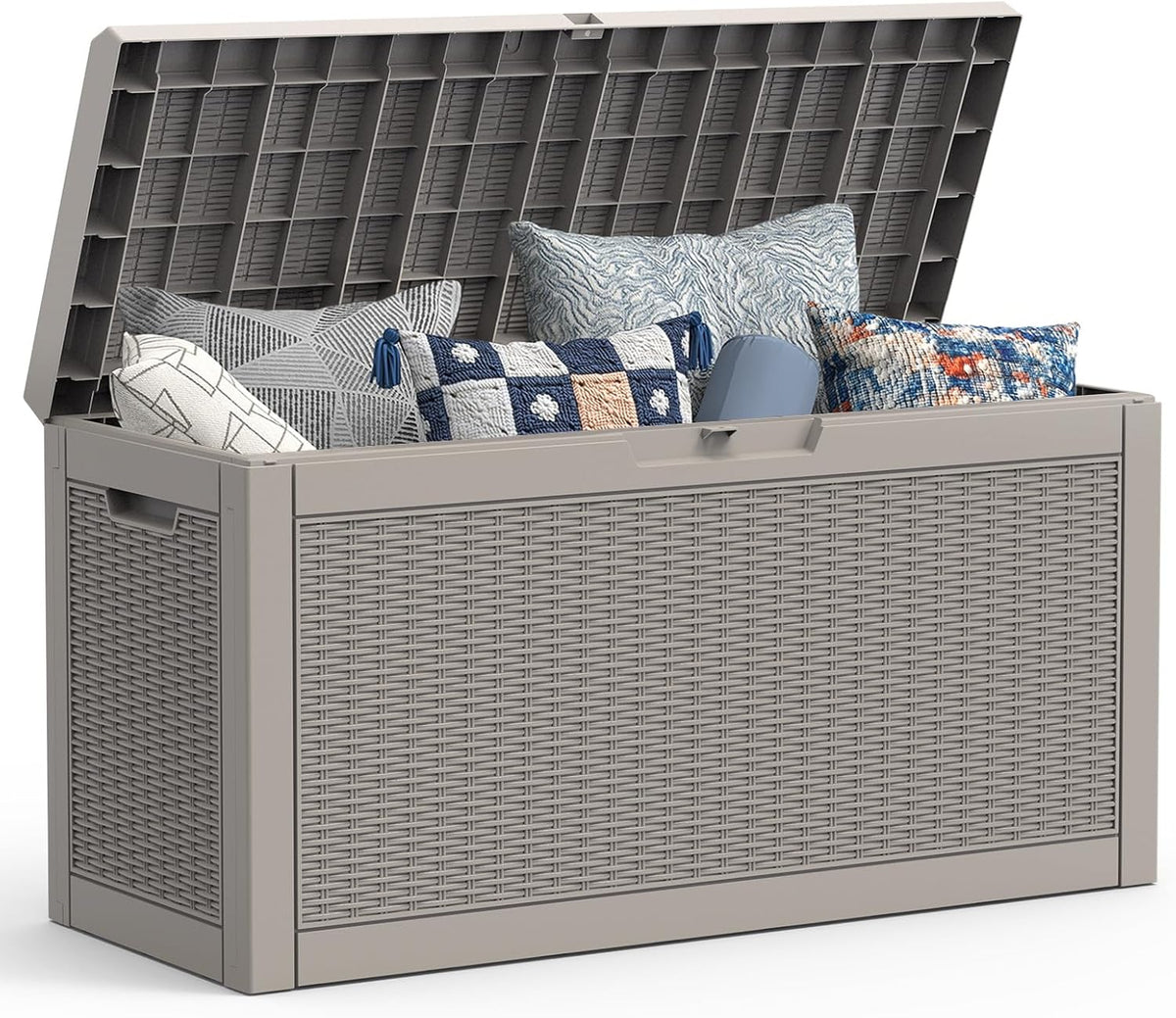 mars villa deck box, waterproof outdoor storage box, main product view
