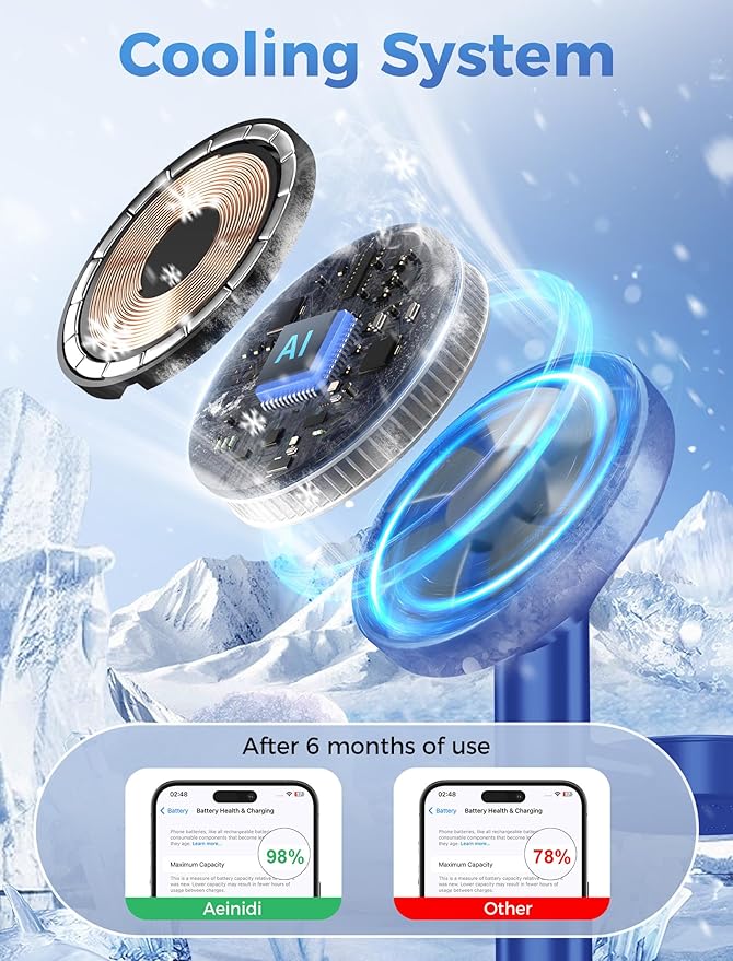 Aeinidi 2026 3 in 1 Wireless Charging Station Compatible - Image 5