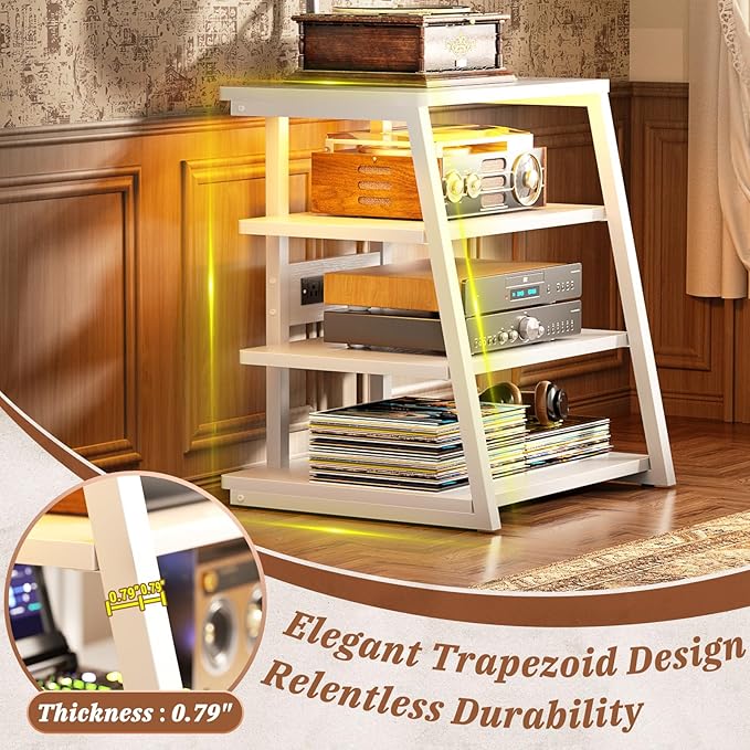 Armocity 4-Tier AV Media Stand - Image 6