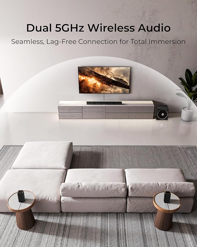 ULTIMEA Skywave X50 5.1.4ch Wireless Surround Sound System - Image 5