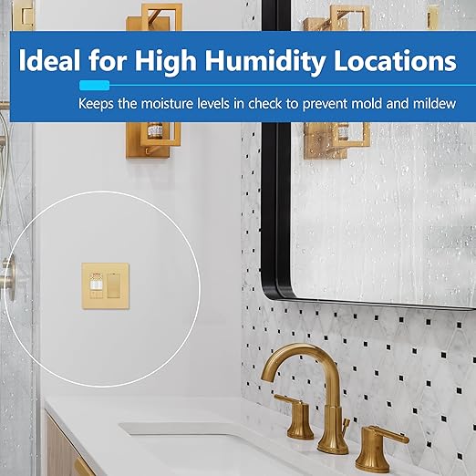 LIDER Humidity Sensor Switch and Motion Sensor Light Switch, PIR Sensor - Image 6