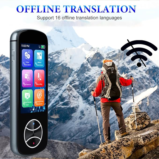 Multi Language Voice Translator Device, 3.0in Touch Screen, Offline Photo - Image 8