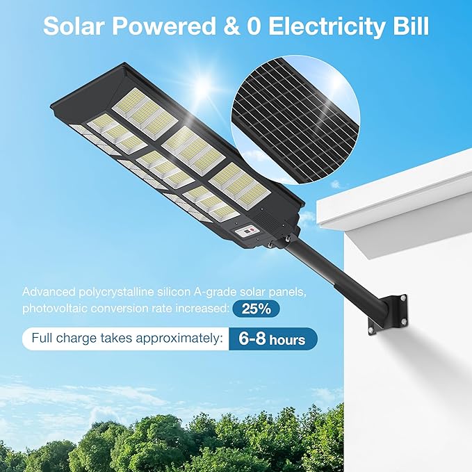 10000W Solar Street Lights Outdoor - Image 4
