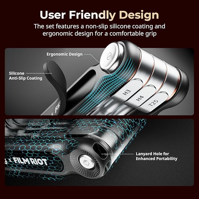 SmallRig x FILM RIOT 7-in-1 Folding Tool Set - Image 6