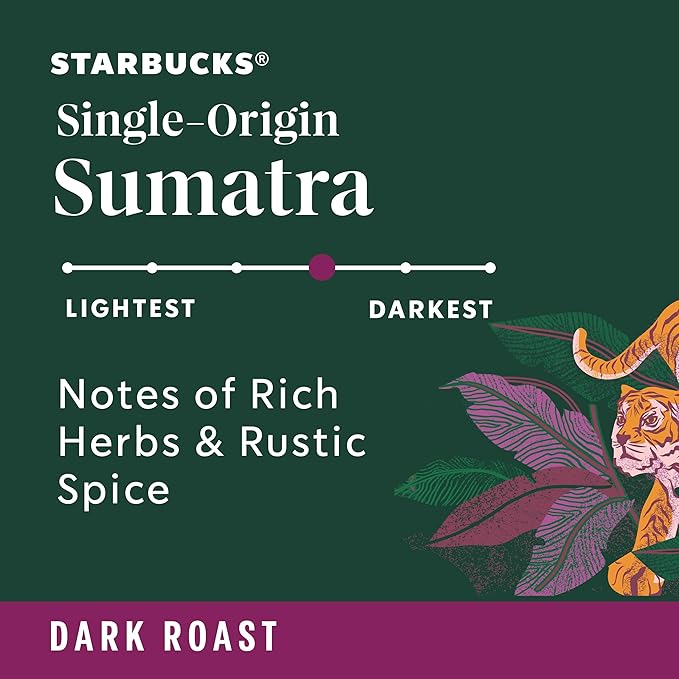Starbucks Whole Coffee Beans, Dark Roast Hot or Iced Coffee, Single-Origin - Image 5