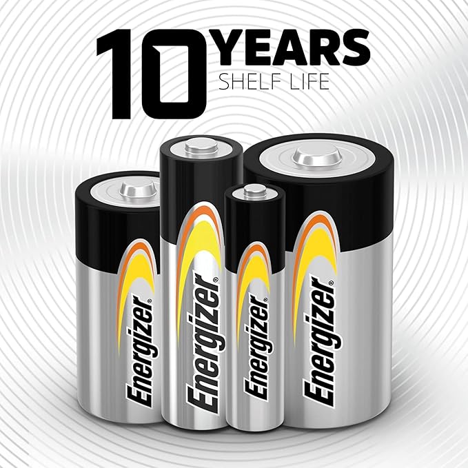 Energizer Alkaline Power D Batteries 12 Count, Long-Lasting Alkaline Size D - Image 7