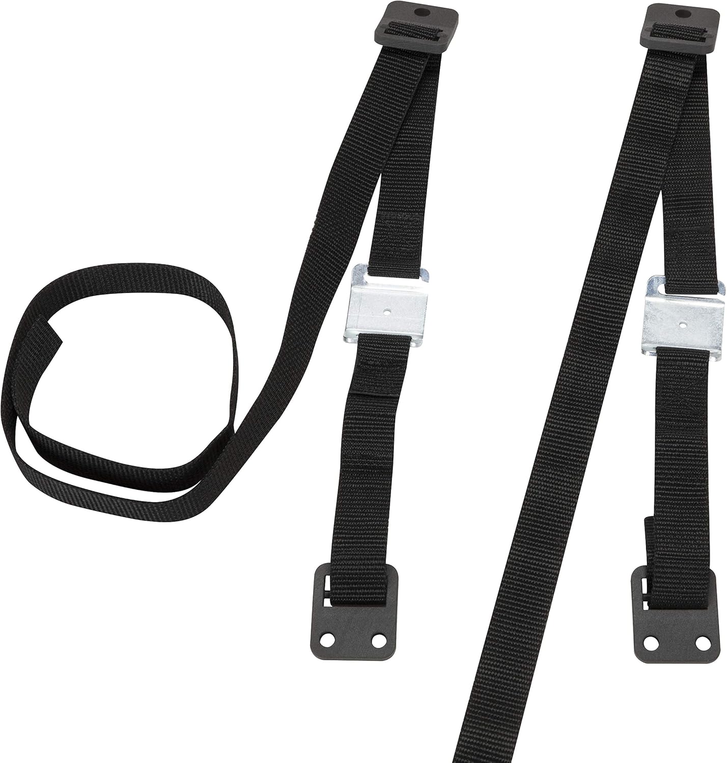 Safety 1st TV & Furniture Safety Straps, Black, 2‑Pack, Screws Included