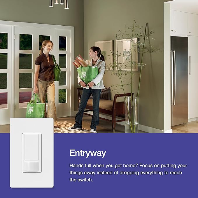 Lutron Maestro Motion Sensor Light Switch - Image 3