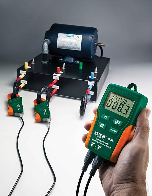 Extech DL160 Dual Input True RMS AC Voltage/Current Datalogger - Image 3