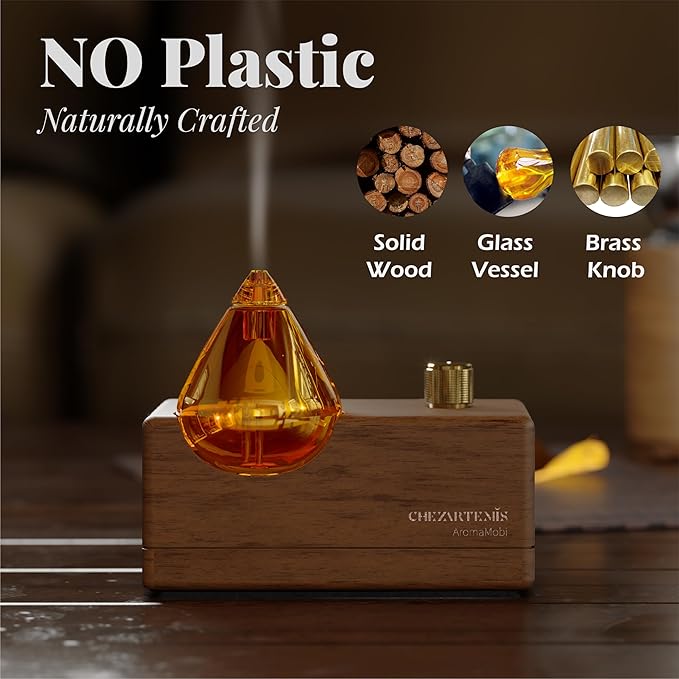 Amber Premium Glass Essential Oil Diffuser - Image 5