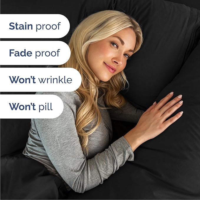 Cal King Size 4 Piece Sheet Set - Image 5