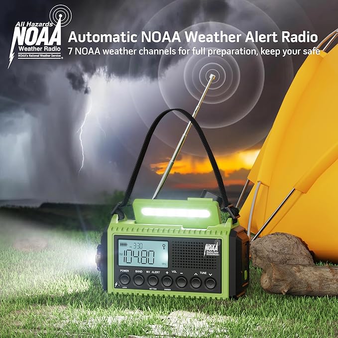 Emergency Radio, 5000 NOAA Weather Radio - Image 2