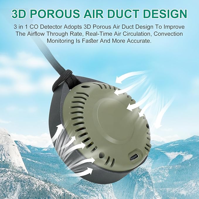 Lunarlipes Portable Carbon Monoxide Detector - Image 6