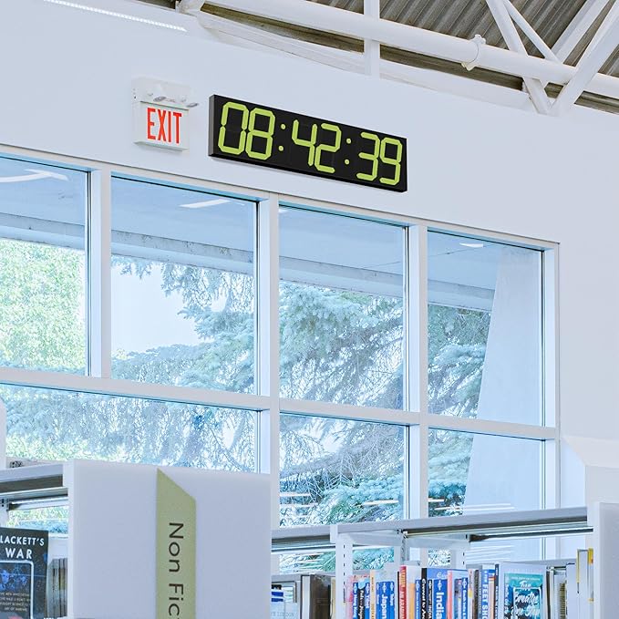 CHKOSDA Digital Wall Clock, Oversize Digital Clock - Image 7