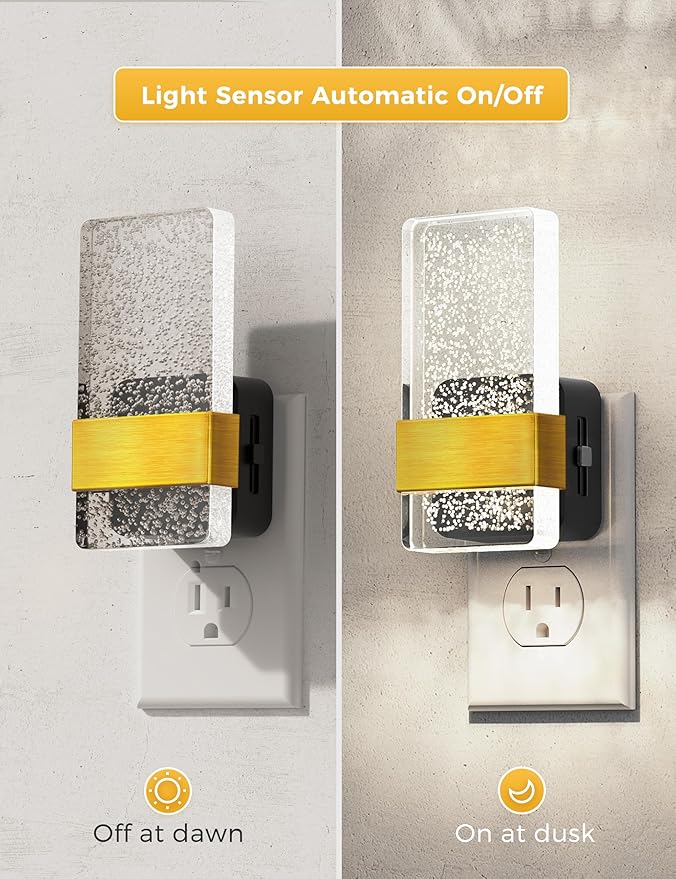 L LOHAS LED Night Light, Night Lights Plug Into Wall, Decorative Night Lights - Image 2
