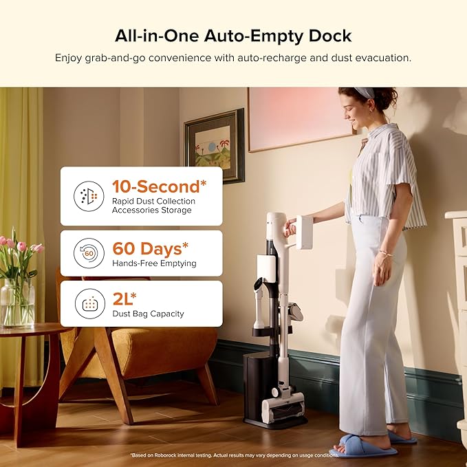 roborock H60 Hub Cordless Stick Vacuum Cleaner - Image 2
