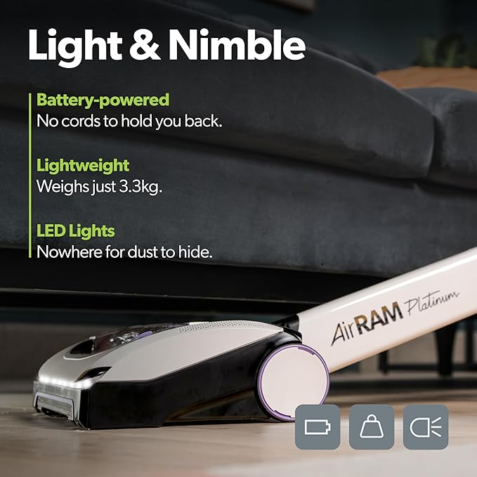 Gtech AirRAM 3 Cordless Vacuum Cleaner - Image 10